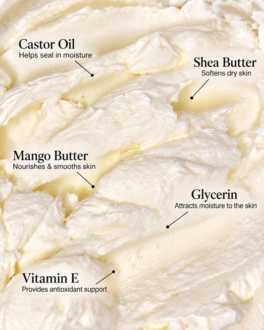 Pure Silk Body Butter Cream - Unscented