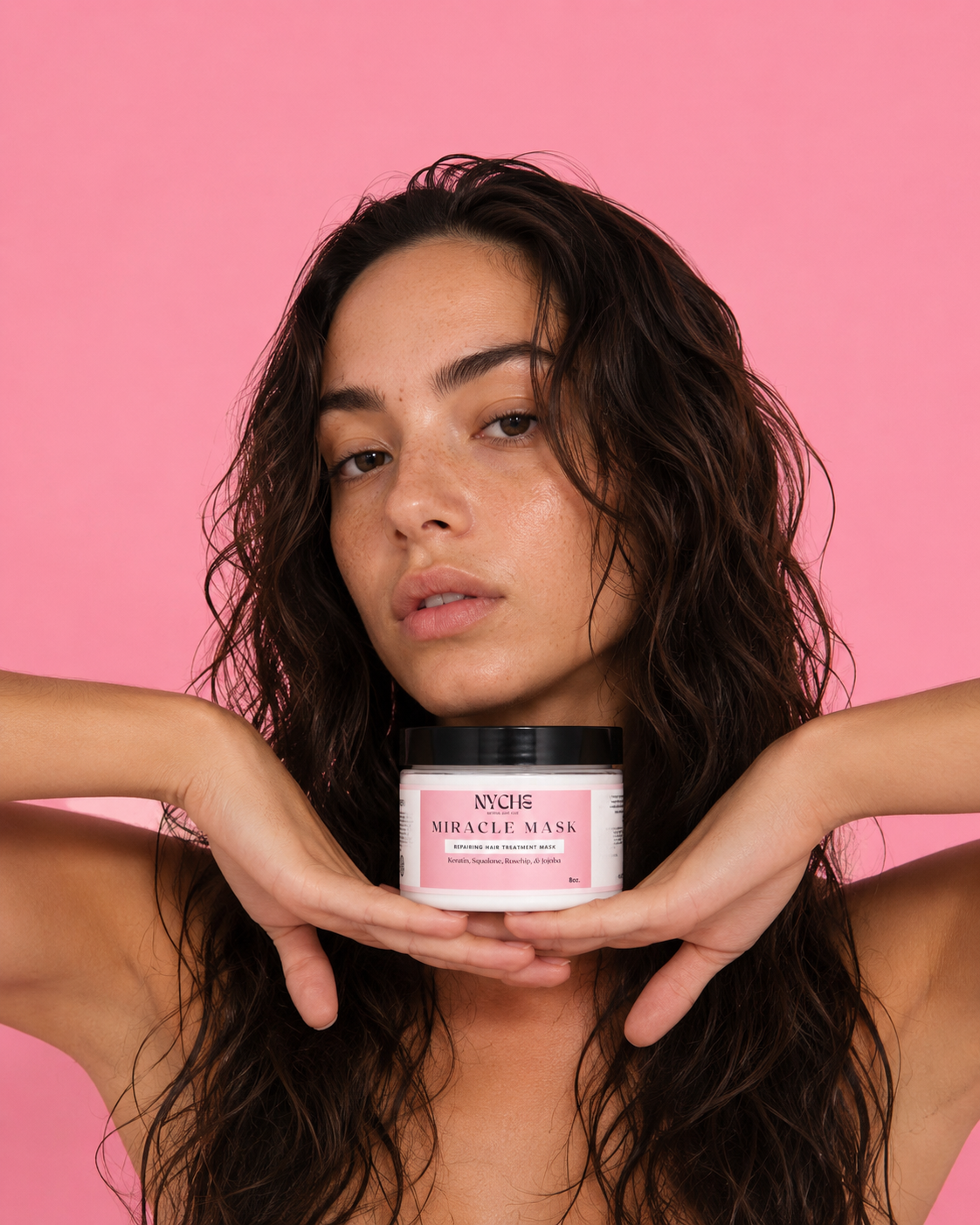 Miracle Mask - Repairing Hair Mask With Amla, Squalane, Rice Extract, & Jojoba Oil