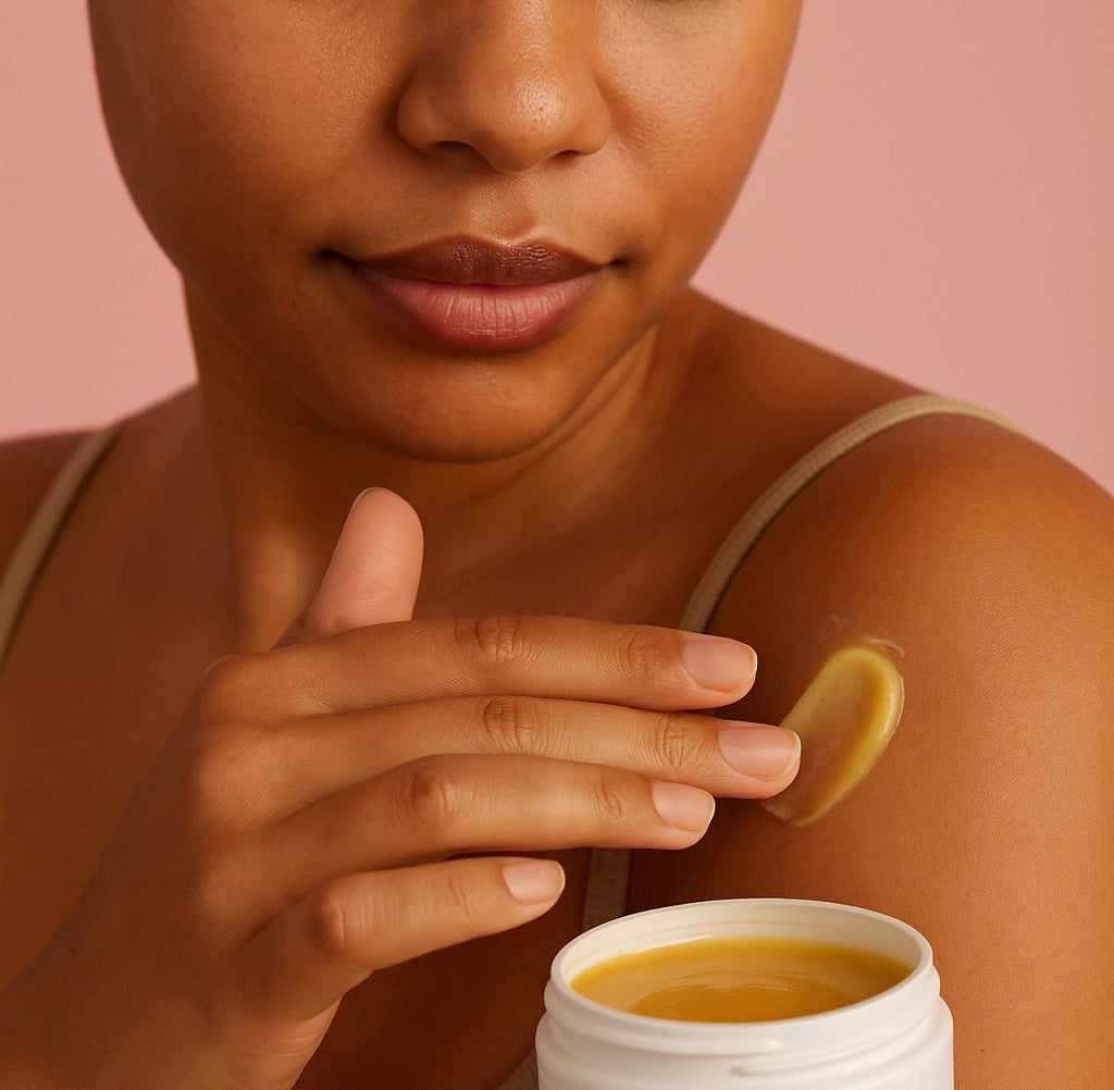 Shea Butter Moisturizing Face, Body, and Beard Balms