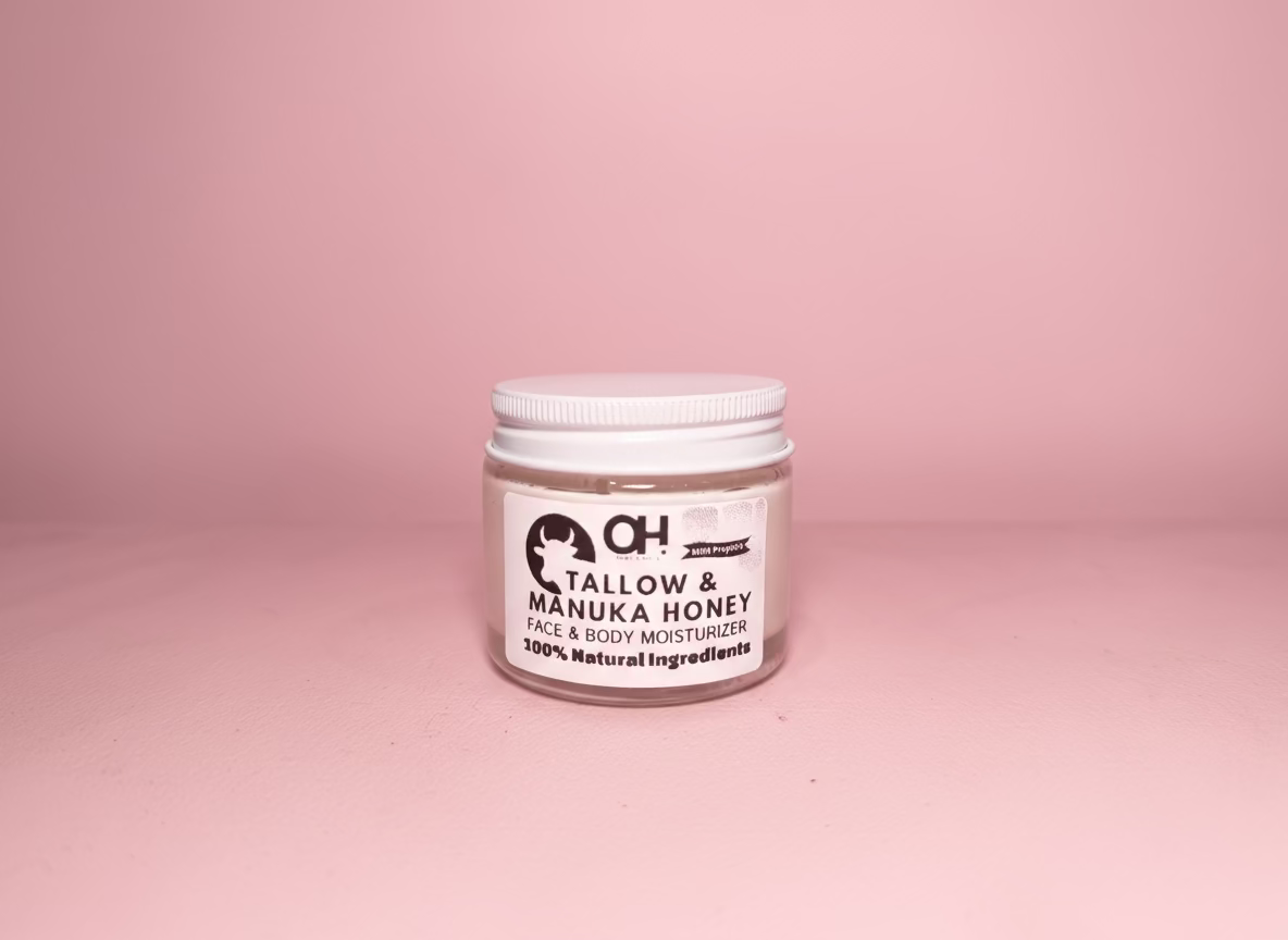 Tallow and Manuka Honey Moisturizing Face & Body Creams