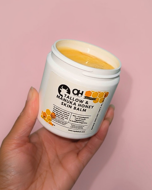 Tallow and Manuka Honey Moisturizing Face & Body Balms