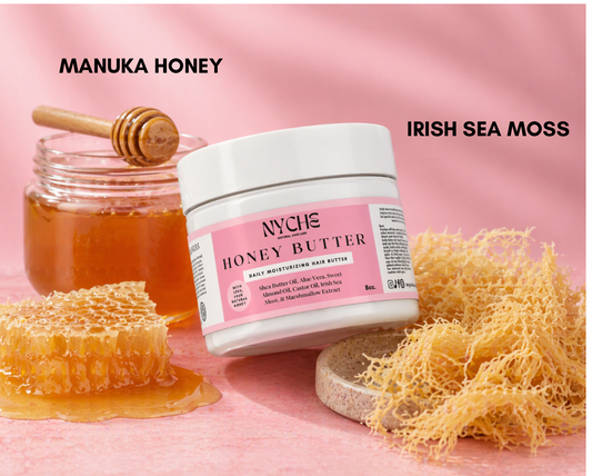 Honey Butter - Daily Moisturizing Hair ButterCream With Manuka Honey, Sea Moss, & Marshmallow Extract