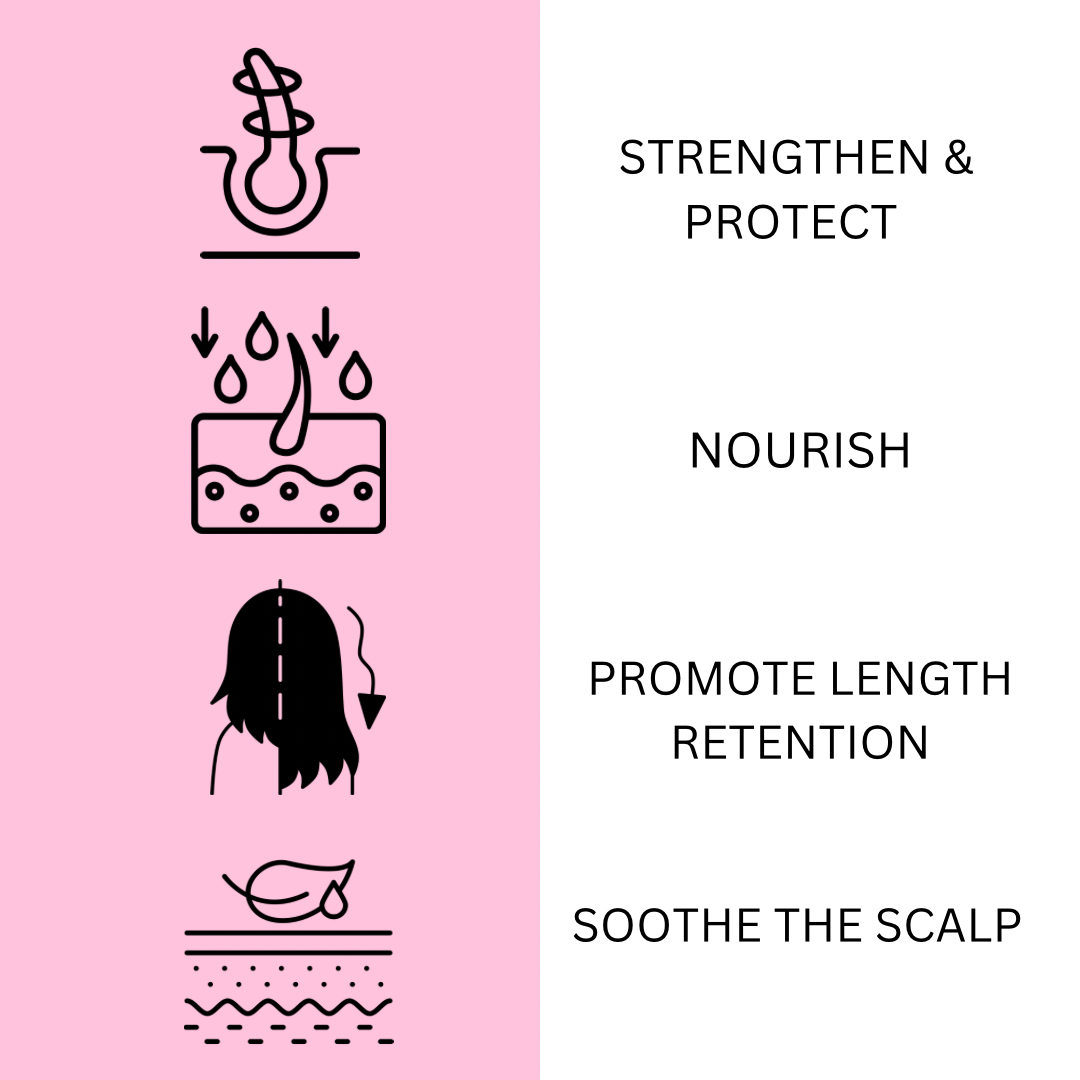 Essence- Light Hair Growth Oil with Amla, Pumpkin, Chebe, & Argan