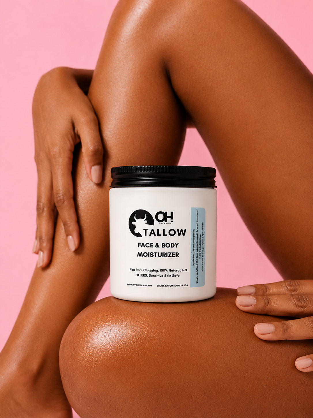 100% Grass Fed Tallow and 100MGO+ Manuka Honey Face & Body Moisturizers