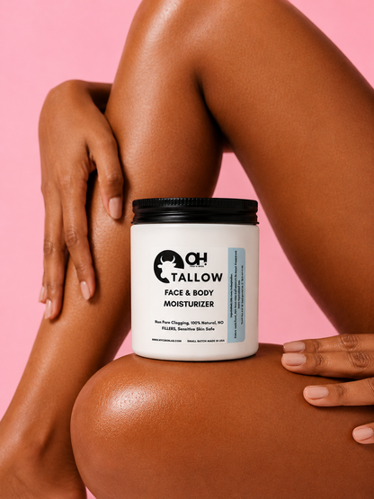 100% Grass Fed Tallow and 100MGO+ Manuka Honey Face & Body Moisturizers
