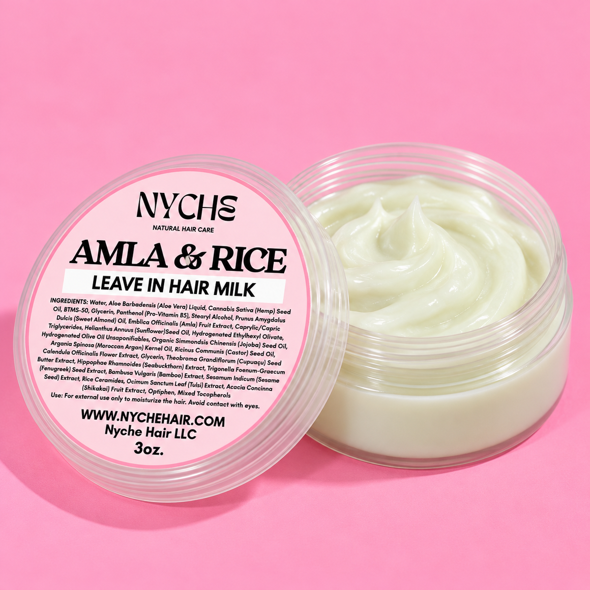 Amla & Rice Ayurvedic Leave- In Hair Milk With Amla, Tulsi Extract, Rice Ceramides, Fenugreek, Shikakai Extract