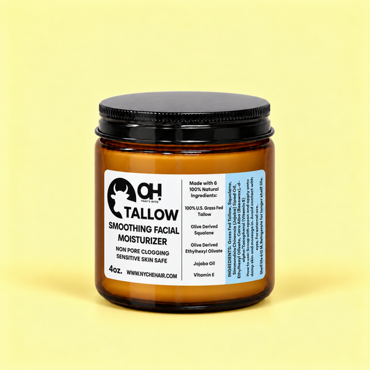 Preorder Smoothing Tallow Facial Moisturizer with Squalane, Jojoba Oil, & Vitamin E