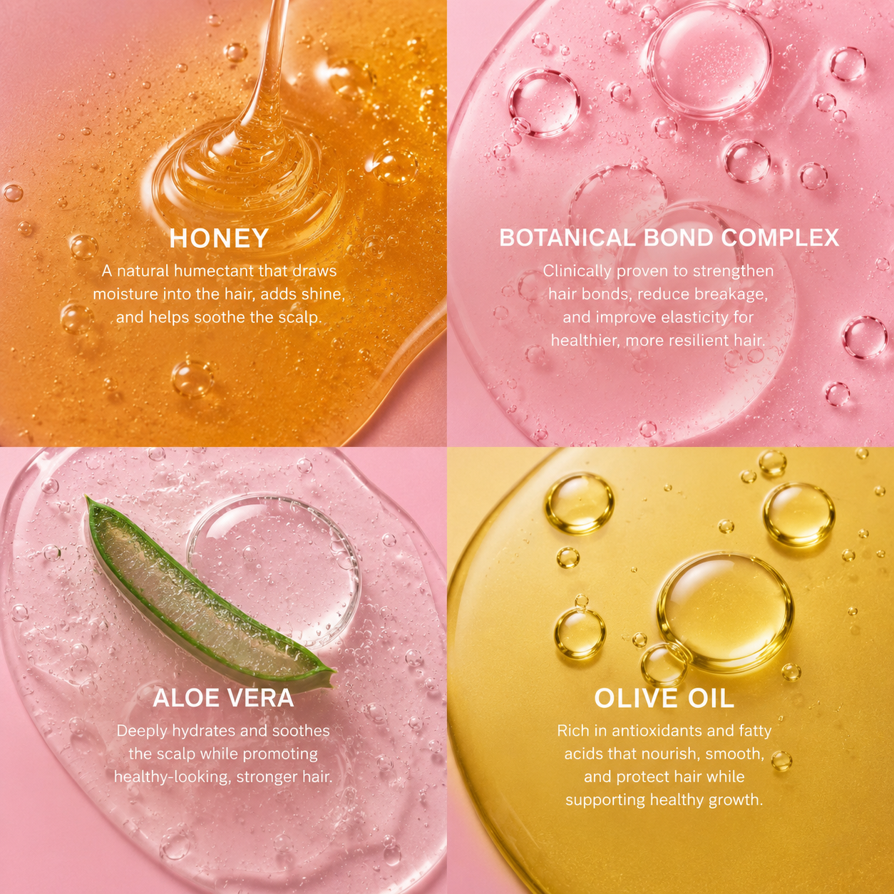 Hydra-Bond- Repairing Serum With Honey & A Botanical Bond Complex