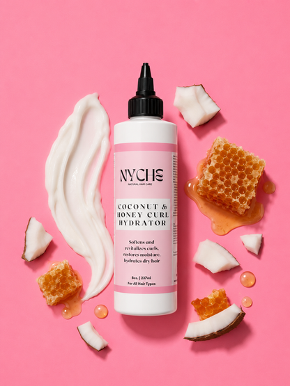 Coconut & Honey Curl Hydrator - Scalp & Hair Leave-In & Detangler With MSM For Hair Growth