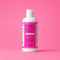 Nourish & Restore - Moisturizing Growth Shampoo with Avocado, Black Seed, Clove, and Argan - JUMBO SIZE