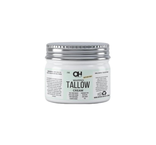 Whipped Beef Tallow Skin Cream- Goat Milk & Vanilla