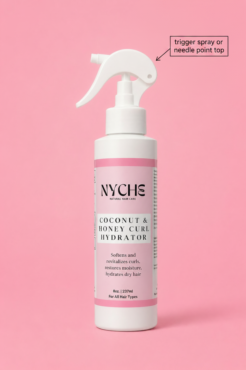 Coconut & Honey Curl Hydrator - Scalp & Hair Leave-In & Detangler With MSM For Hair Growth