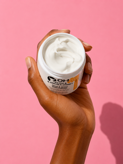100% Grass Fed Tallow and 100MGO+ Manuka Honey Face & Body Moisturizers