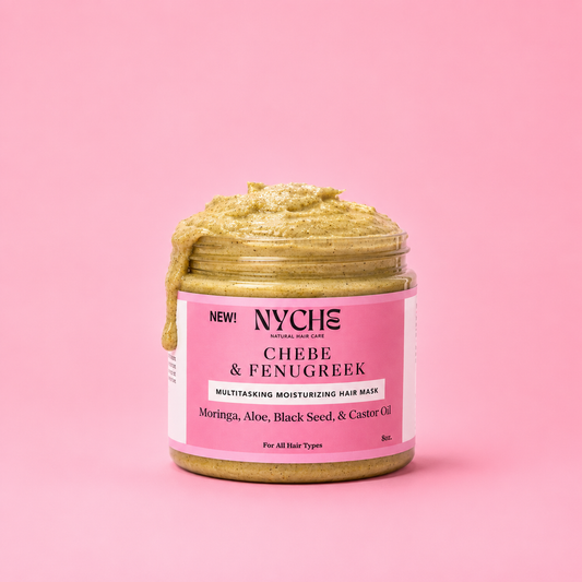 Chebé & Fenugreek- Ayurvedic Multitasking Hair Mask With Moringa & Black Seed Oil