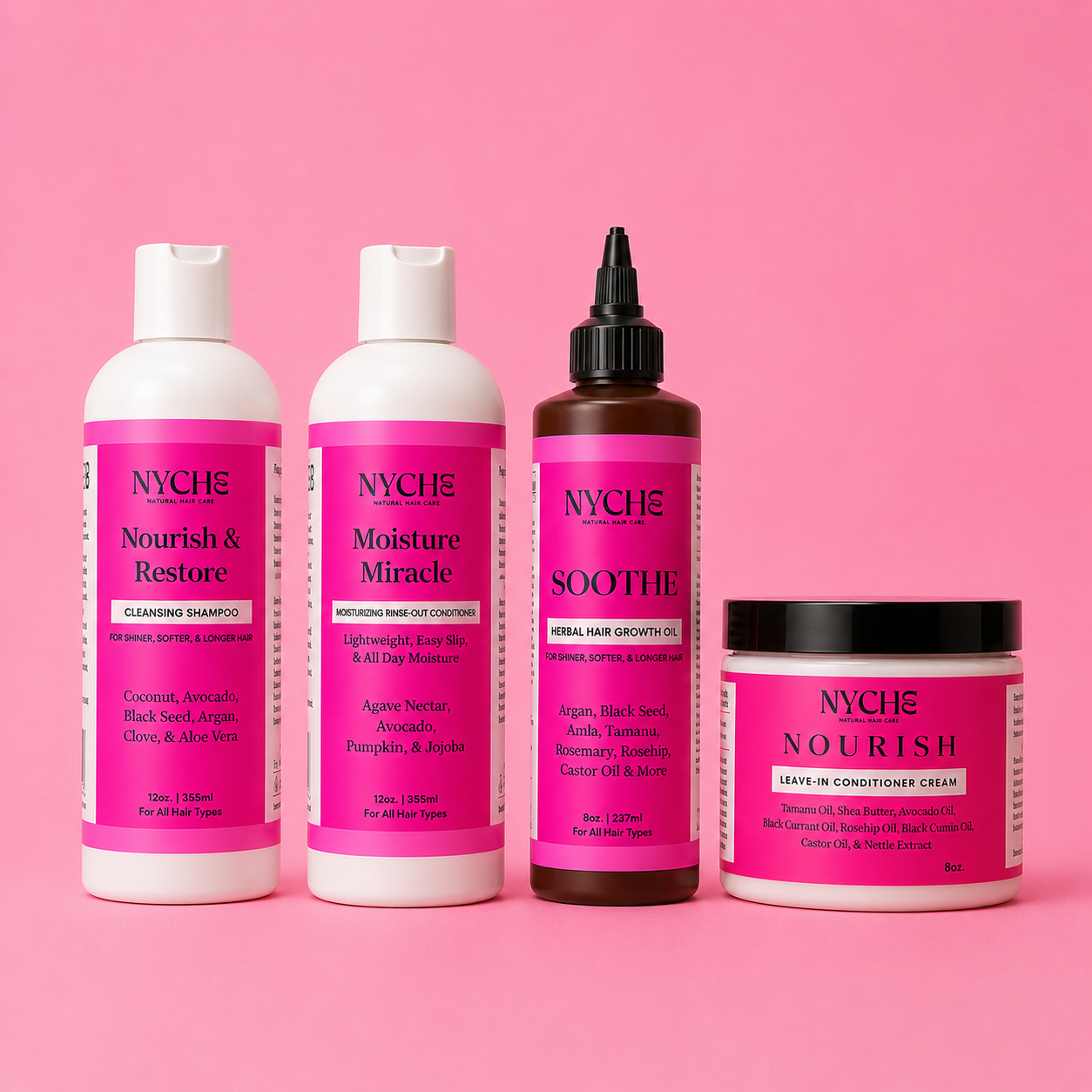 High-Medium Porosity Wash Day Bundle