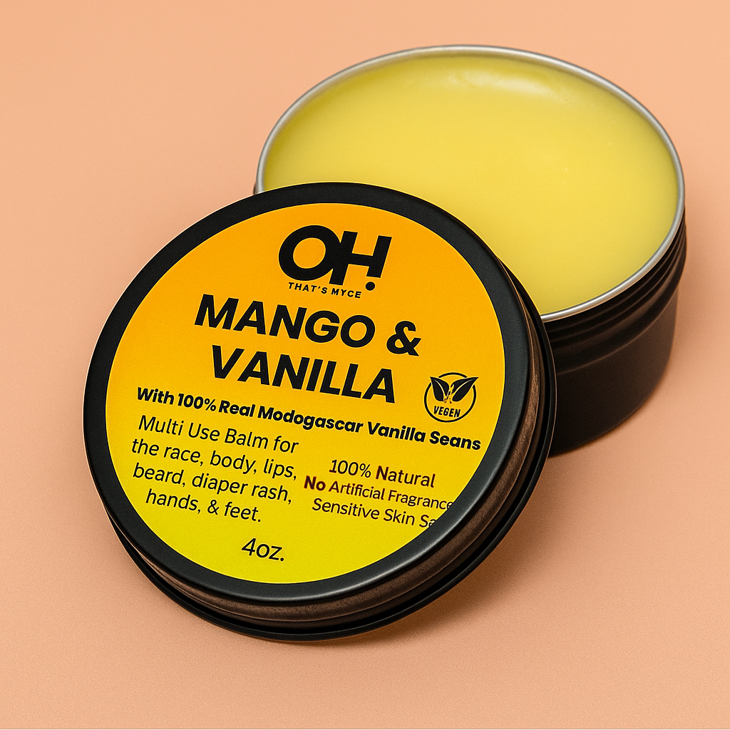 Mango & Vanilla Creamy Body Balm- Madagascar Vanilla Bean