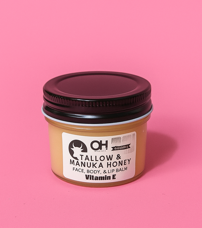 Tallow and Manuka Honey Face & Body Balms