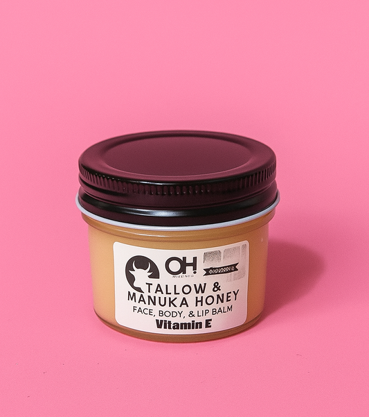 Tallow and Manuka Honey Face & Body Balms