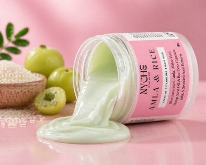 Amla & Rice Leave- In Hair Milk With Amla, Tulsi Extract, Rice Ceramides, Fenugreek, Shikakai Extract