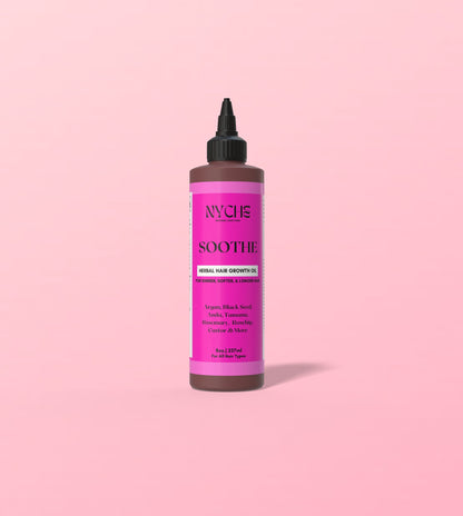 Soothe - Hair Growth Oil with Fenugreek, Black Seed, Amla, Rosemary, Chebe, Argan & More