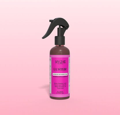 Luster- Detangling Hair Growth Tonic with BIOTIN, Nettle Extract, Rosemary, Pumpkin, & Saw Palmetto