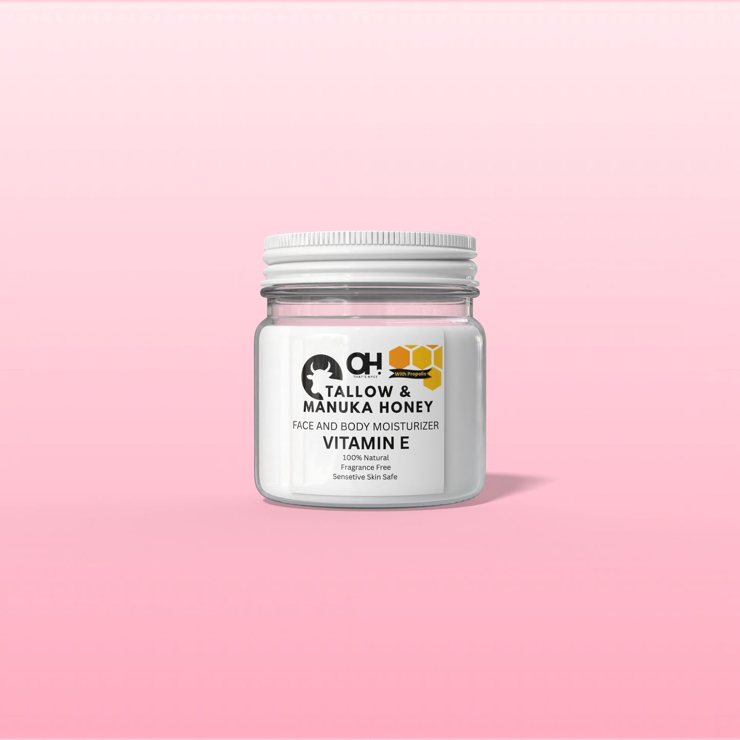 Tallow and Manuka Honey Face & Body Moisturizer