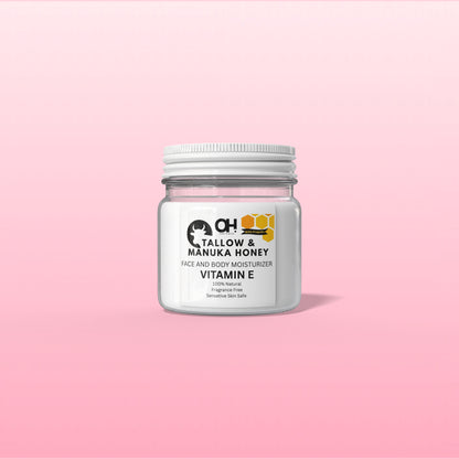 Tallow and Manuka Honey Face & Body Moisturizer