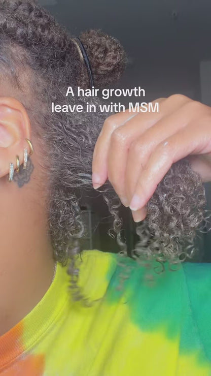 Coconut & Honey Curl Hydrator - Detangling Leave-In With MSM For Hair Growth (Oil Free)