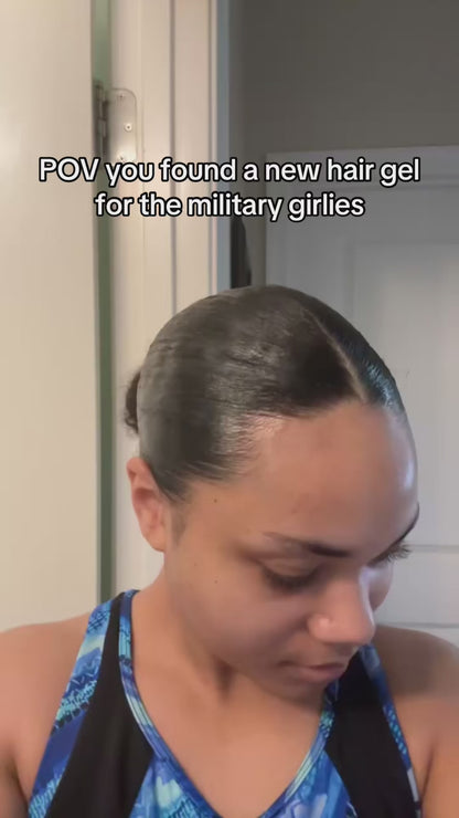 PINK GEL-O -Maximum Strong Hold Braid, Loc, & Edge Gel with Argan Oil